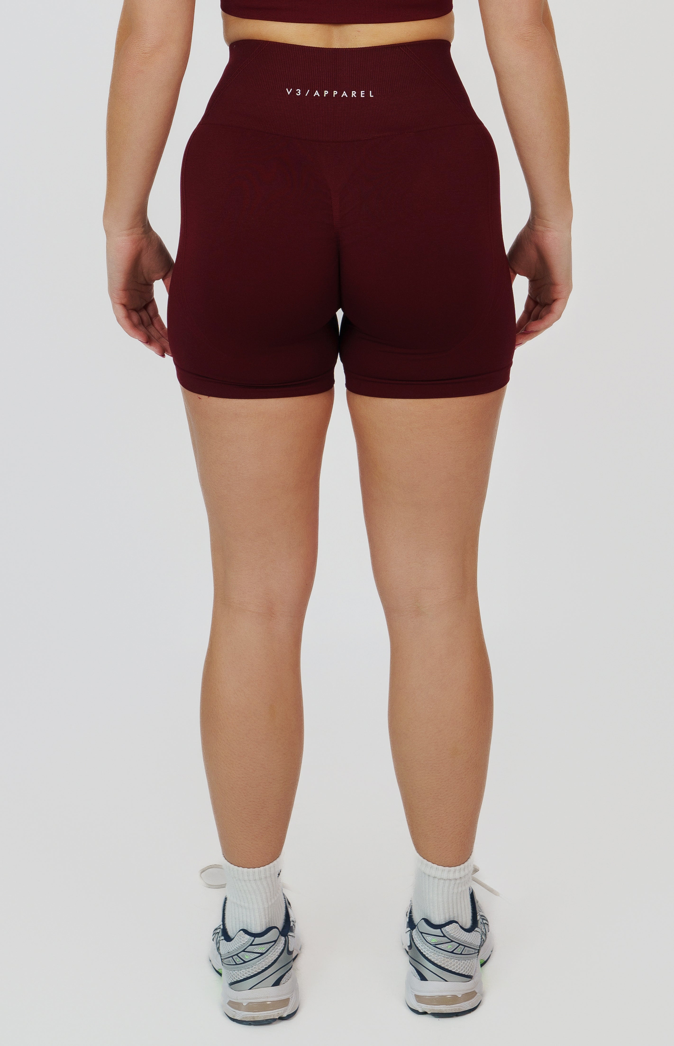 Tempo 3-Piece Seamless Set - Pomegranate Red